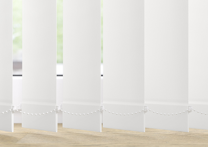 Roma, Peony White - Vertical Blind Slats - Image 3